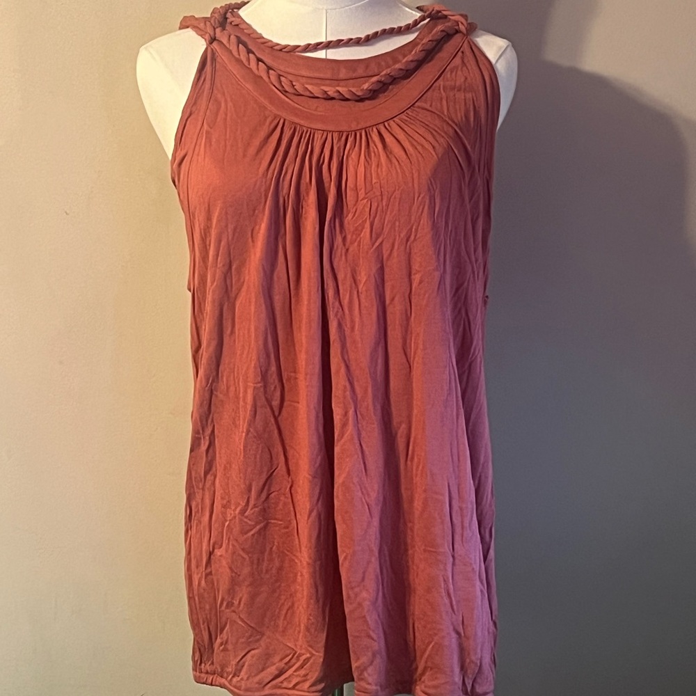 NWT New York & Company Rust Tank Top
